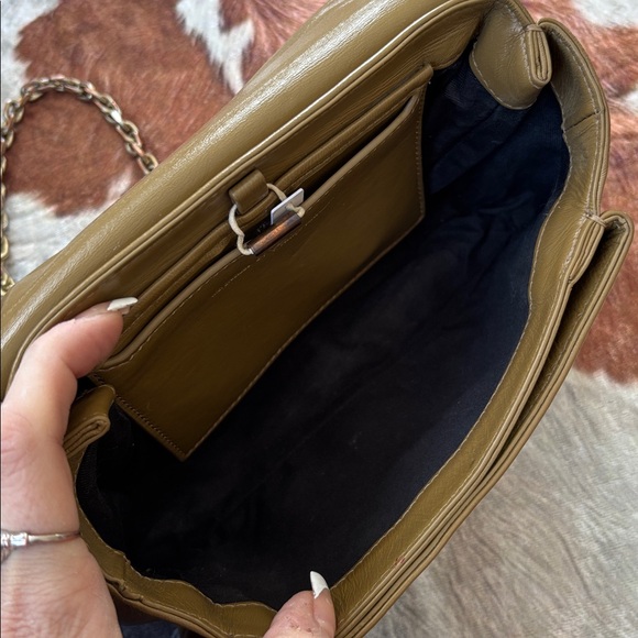 3.1 Phillip Lim Olive Alix Soft Leather Paperclip Chain Crossbody Bag Orig $695 - Picture 12 of 15